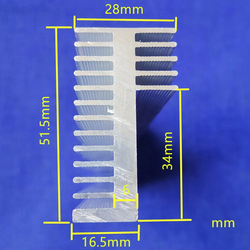 Amplifier radiator amp heat sink for diy LM1875 LM3886 TDA7293 TDA7294