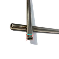 1 pz 304 tubo capillare in acciaio inox tubo OD 8mm tubo circolare cavo diametro interno 7mm 6mm 5mm 4mm