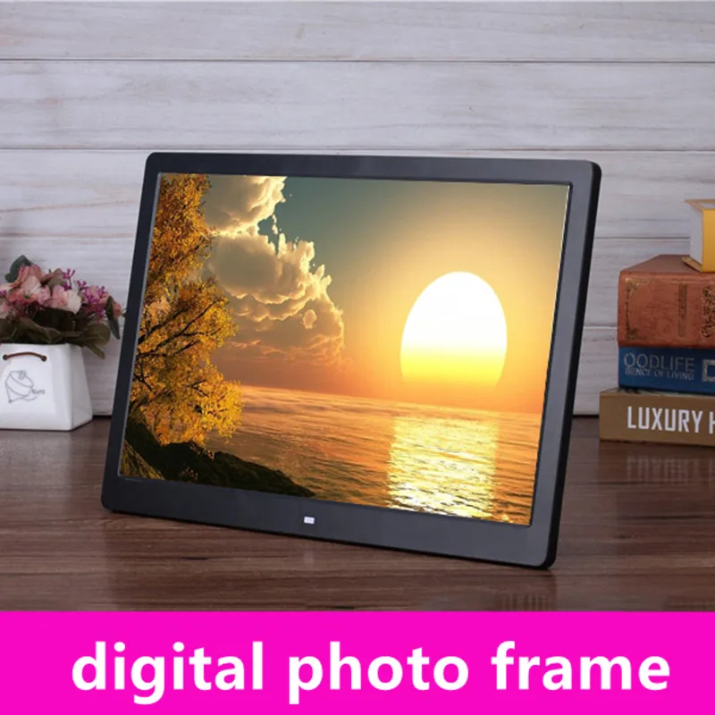 

NEW 10 inch Screen IPS/LED Backlight HD1024*600 Digital Photo Frame Electronic Album Picture Music Movie Full Function Good Gift