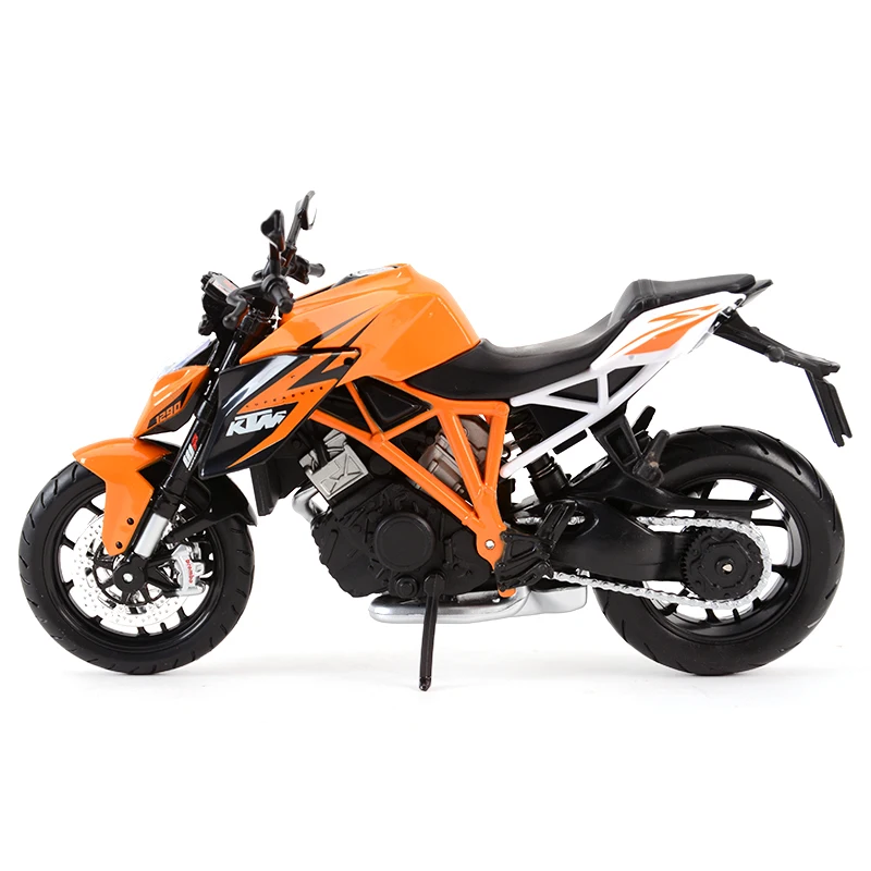 Maisto-vehículos de fundición a presión de Super Duke R, juguetes coleccionables de motocicleta, 1:12, KTM-1290