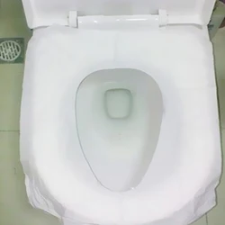 Juste de Siège de Toilette en Forme de Poulet, Polymères en Papier pour Voyage, Camping en Plein Air, 10 Pièces