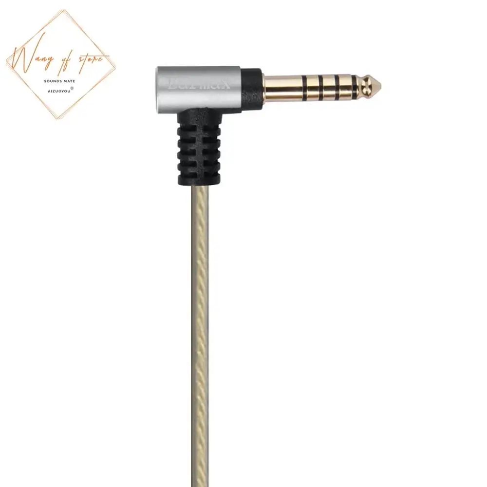 Hifi OFC Audio Cable For Sennheiser HD 595 558 518 598 Cs SE SR Headphone BALANCED 2.5mm 4.4mm Plugs Vol Remote Mic 3.5mm