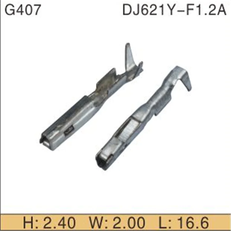 

Free shipping 1000pcs Car Electronics & Motorcycle Accessories & Parts G407 female terminal connector