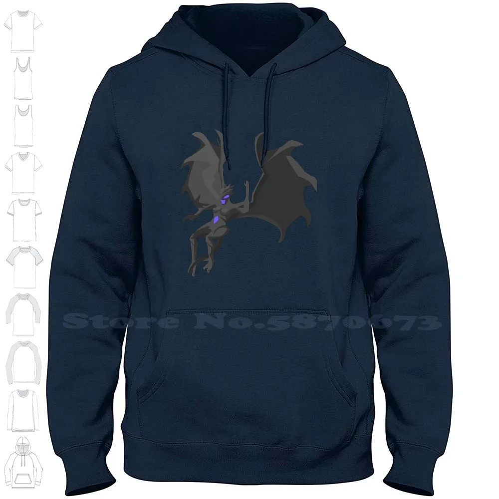 Dawn 100% Cotton Hoodie T-Shirt Osrs Old School Dawn Dusk Grotesque Guardians Gargoyle Videogame Jagex Boss Monster