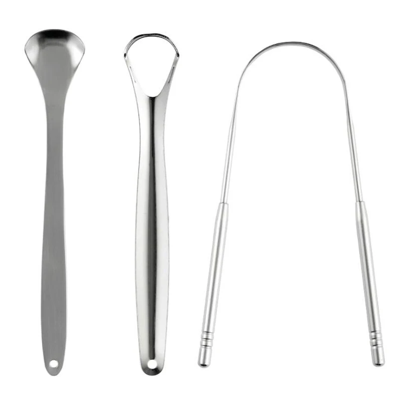 Y-kelin cepillo de Metal para el cuidado bucal, raspador de lengua, mantiene la boca saludable Y limpia, elimina el mal aliento, oferta de envío