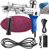 Electric Carpet Tufting Gun Weaving Machine Professional Flocking Device Embroidery Tool Cut Pile Loop Pile Knitting Equipment