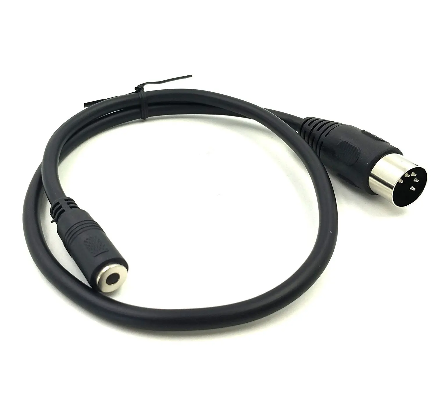 DIN to 3.5mm Cable 50CM 5 Pin DIN Plug Male to 3.5MM Female SmartPhone AUX Headphone Stereo Jack Adapter Input Cable  0.5m 1.5m