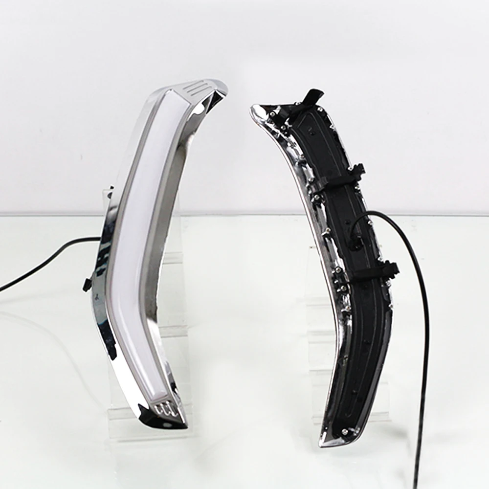 2Pcs For Subaru Forester 2013 2014 2015 2016 2017 2018 LED DRL