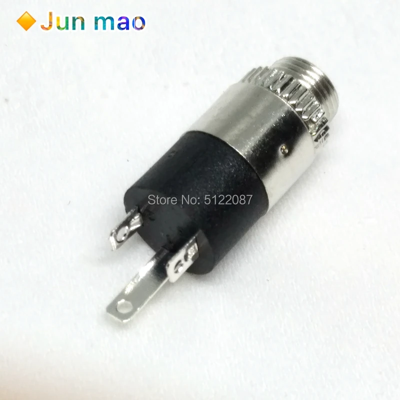 10Pcs PJ392 3.5MM Stereo Female Sockect Jack with Screw 3.5 Audio Headphone Connector PJ-392 Cylindrical Socket