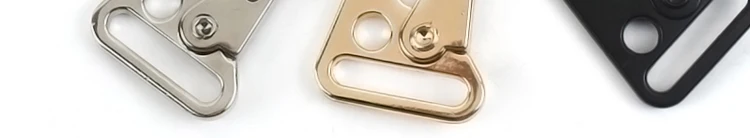 2/4/10Pcs 20/25/32/38mm Metal Strap Buckles Bag Trigger Snap Hook Webbing Chain Clasp Dog Collar Buckle DIY Hardware Accessories