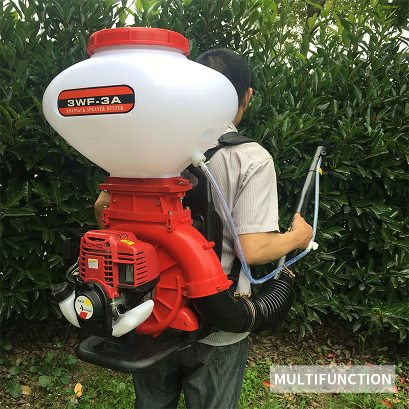 Knapsack fertilizer applicator, spray powder sprayer, spray fertilizer, sowing fruit trees in greenhouse, agricultural sprayer