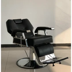 New Men Barber Shop Hair Cutting Leather Chair Supplies Swivel Rotatable Hairdressing Salon Multifunctional Commercia Furniture