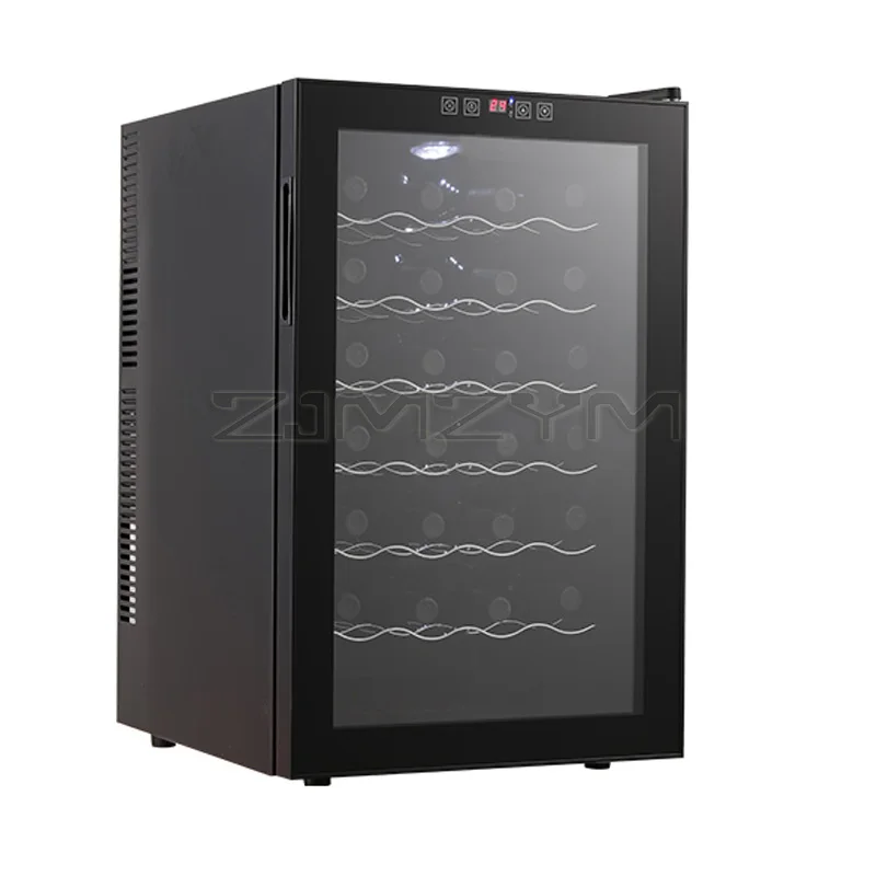 Wine cooler electronic constant temperature wine cooler household living room small solid wood ice bar tea freshness refr