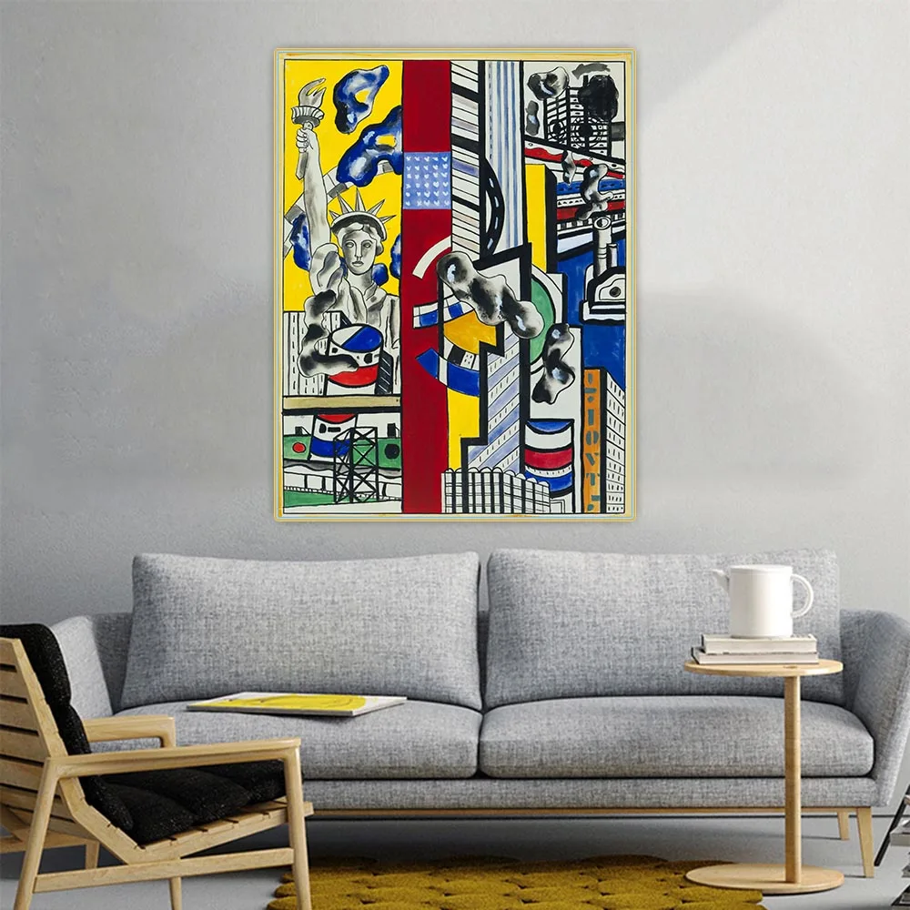 Фернанд Leger, фотообои для студийной фотосъемки, эстетическое изображение, художественное оформление, Декор для дома