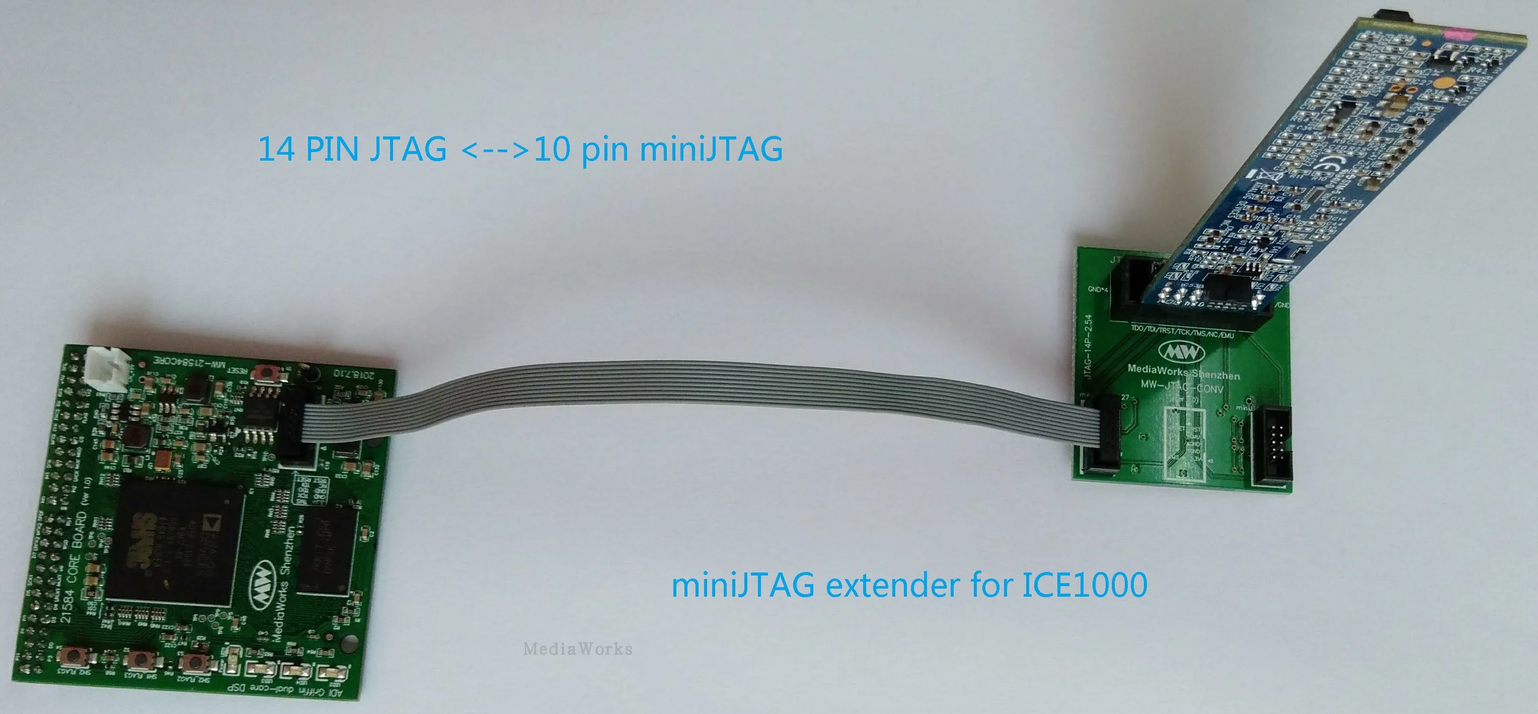 Плата адаптера JTAG ICE1000, плата расширения