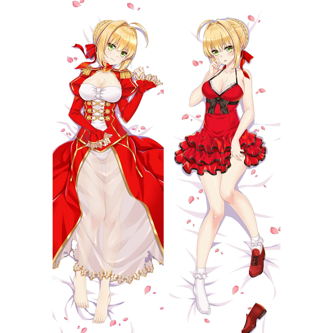 Mxdfafa Anime Dakimakura Case Fate Stay Night Printing Pillow Cover Pillow Covers  3D Double-sided Hugging Body Pillowcase