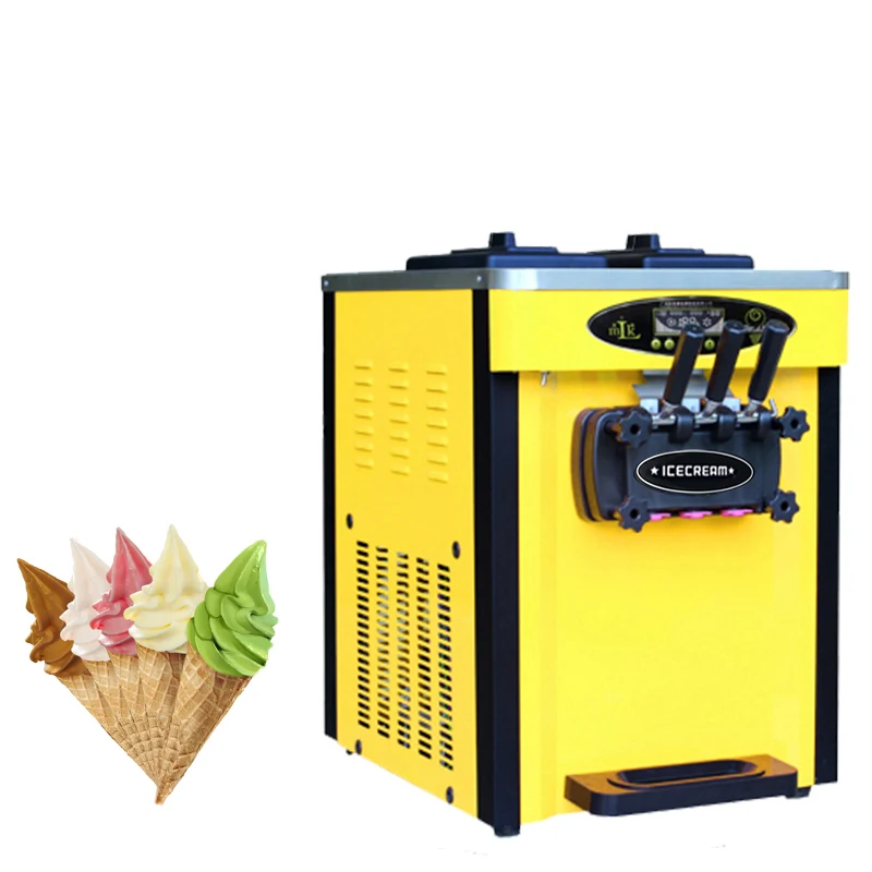 

CE factory stainless steel ice cream machine with low price