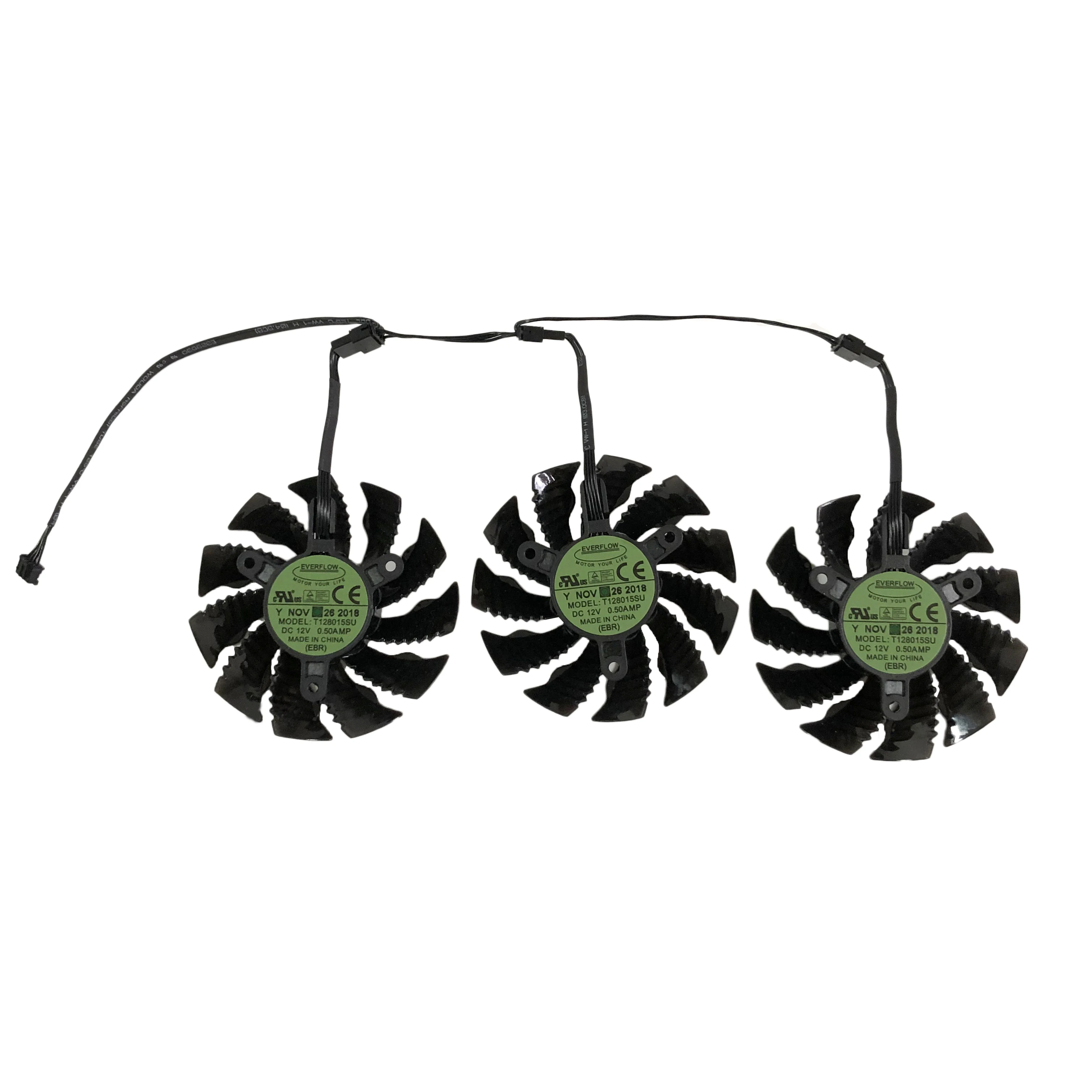 82MM T128015SU GPU Kühler Fans Für GIGABYTE RTX 2080Ti 2080 RX 6800 6900 XT GAMING Als Ersatz PLD09215S12H