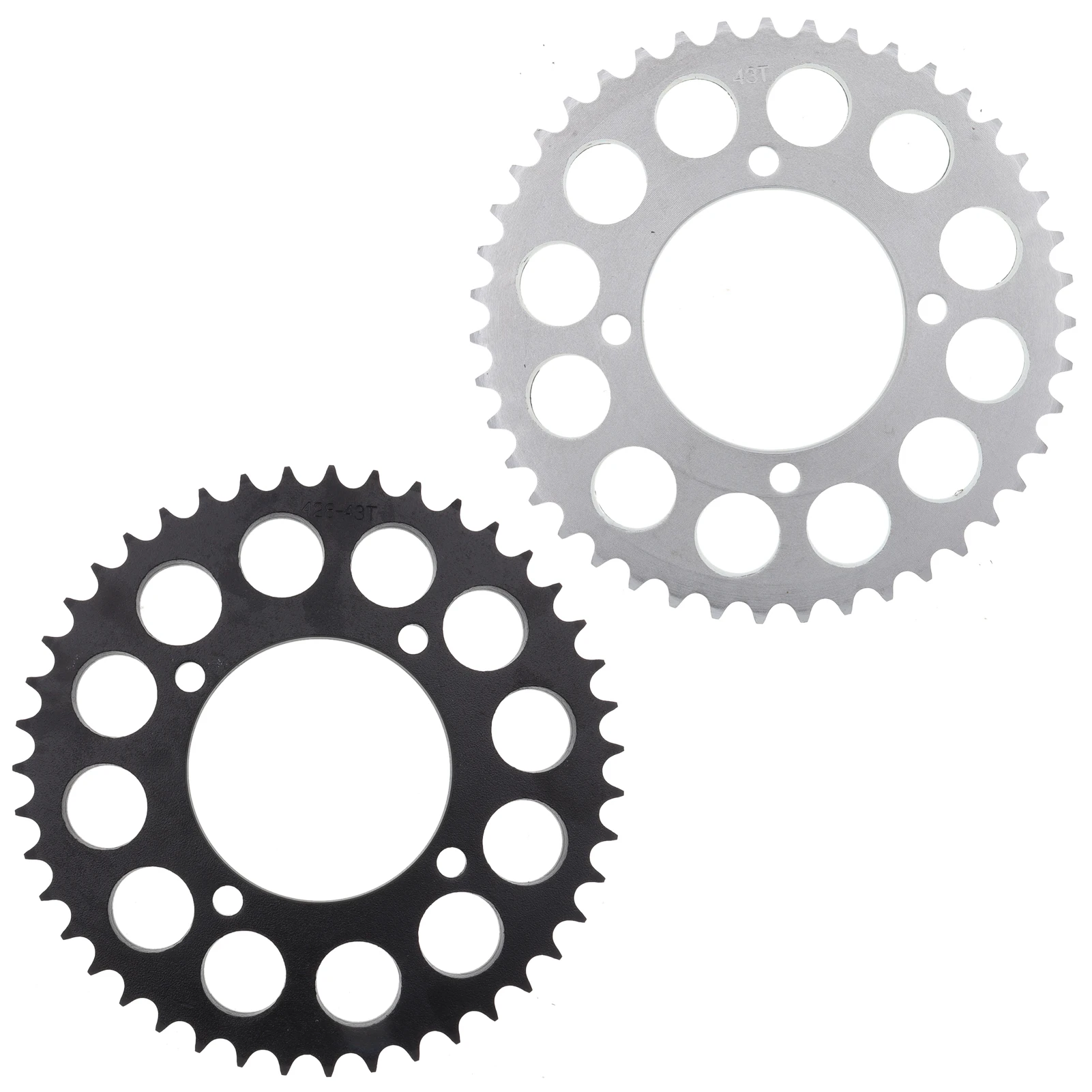 

1Pcs 76mm 420/428 43T Teeth Rear Chain Sprocket Cog for Quad Dirt Pit Bike ATV