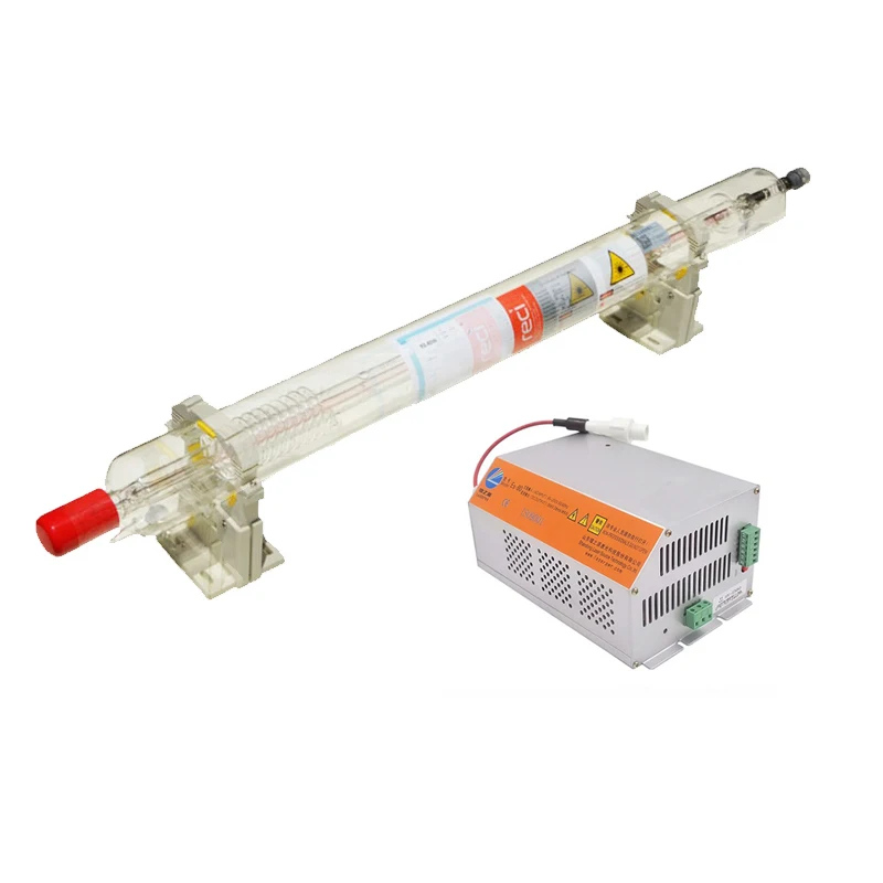 LASERPWR ES80เลเซอร์แหล่งจ่ายไฟ + RECI W1 CO2แก้วชุดหลอดสำหรับ50W-80W เลเซอร์ตัดเครื่องแหล่งอะไหล่แกะสลักไม้ยาง