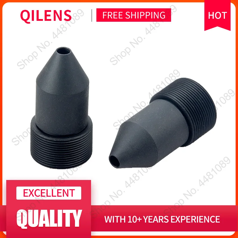 QILENS-lente de placa de 2 megapíxeles HD EFL, 12mm de altura, 23,9mm, para cámara IP de seguridad CCTV, M12 x 0,5, montaje gran angular