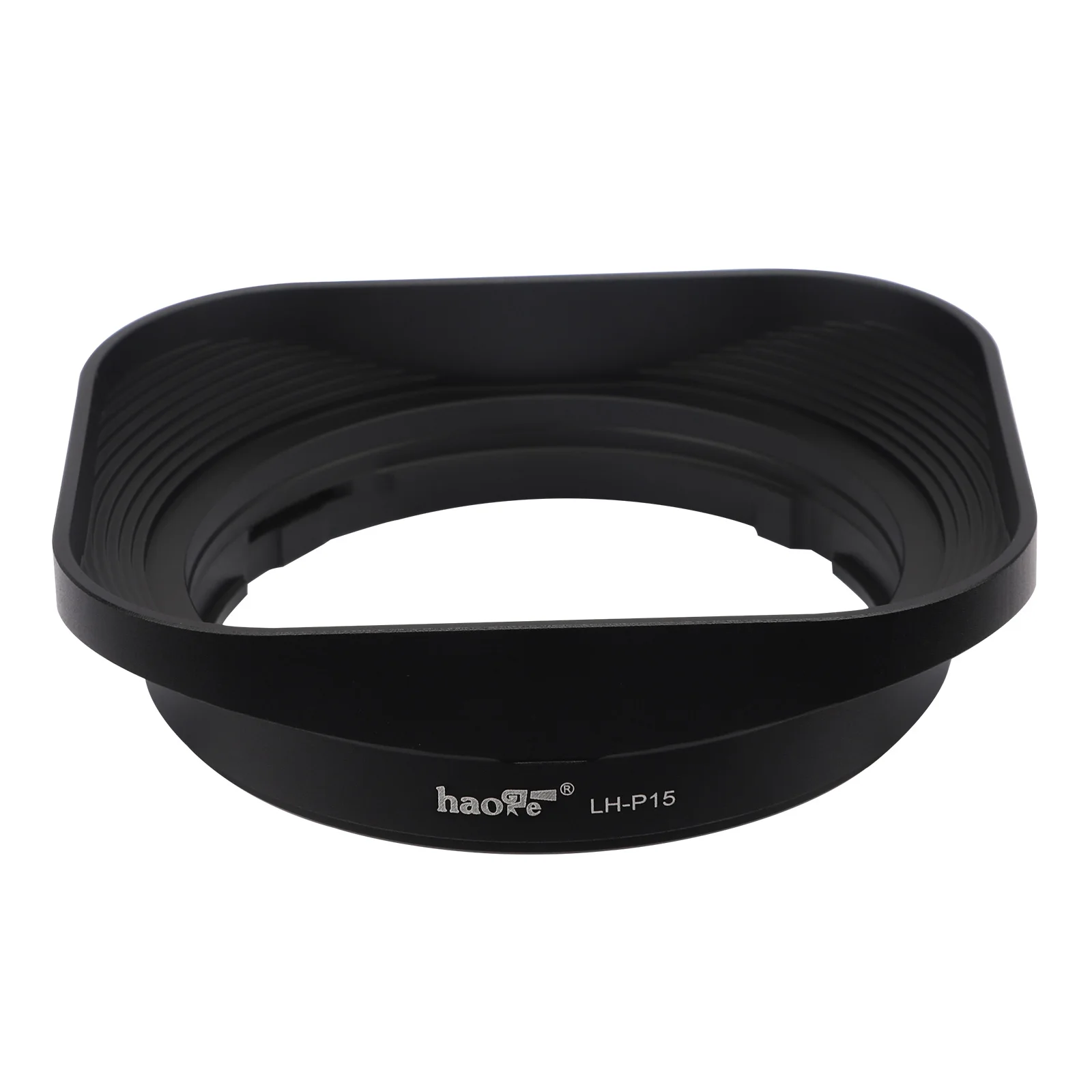 Haoge LH-P15 Square Metal Lens Hood for Panasonic Leica DG SUMMILUX 15mm f/1.7 ASPH Lens 15MM F1.7