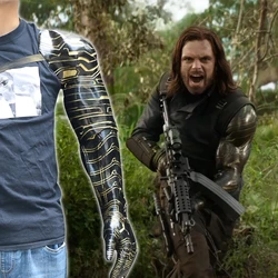 2018 New Winter Soldier Arm Infinity War Bucky Barnes Cosplay Armor Arm Cosplay Costume Halloween Party