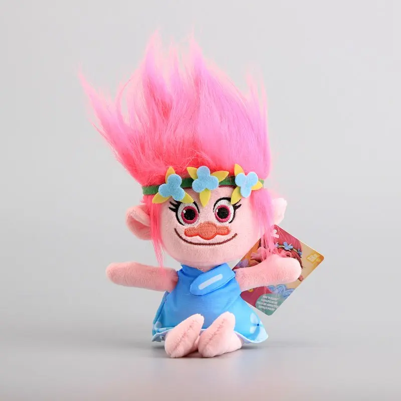 Movie Trolls 2  Poppy Branch Barb Guy Diamond Trolls World Tour DJ Suki Harper Cooper Plush Figure Toys Soft Dolls Kids Gift