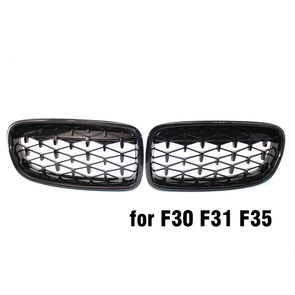 Car Front Sport Grill Kidney Grills Star For BMW 3-Series F30 F31 F35 320i 320d 325i 2012-2017