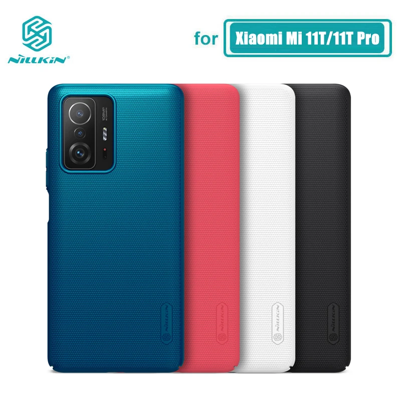 for Xiaomi Mi 11T Case NILLKIN Frosted PC Matte Hard Back Cover for Xiaomi Mi11T Pro Casing