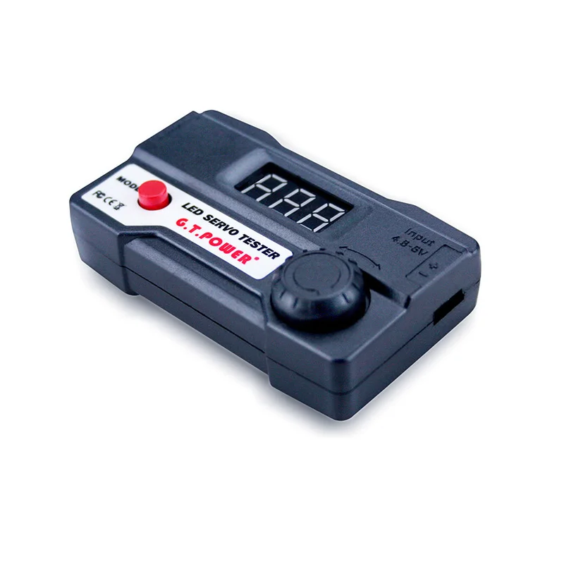 G.T.Power Digital Tube Servo Tester/ ESC Consistency Tester with LED display PWM Meter for FPV RC Airplane Helicopter RC Hobby