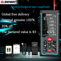 Sndway laser rangefinder distance meter 40m 50m 70m 100m 120m electronic roulette digital trena laser tape measure range finder