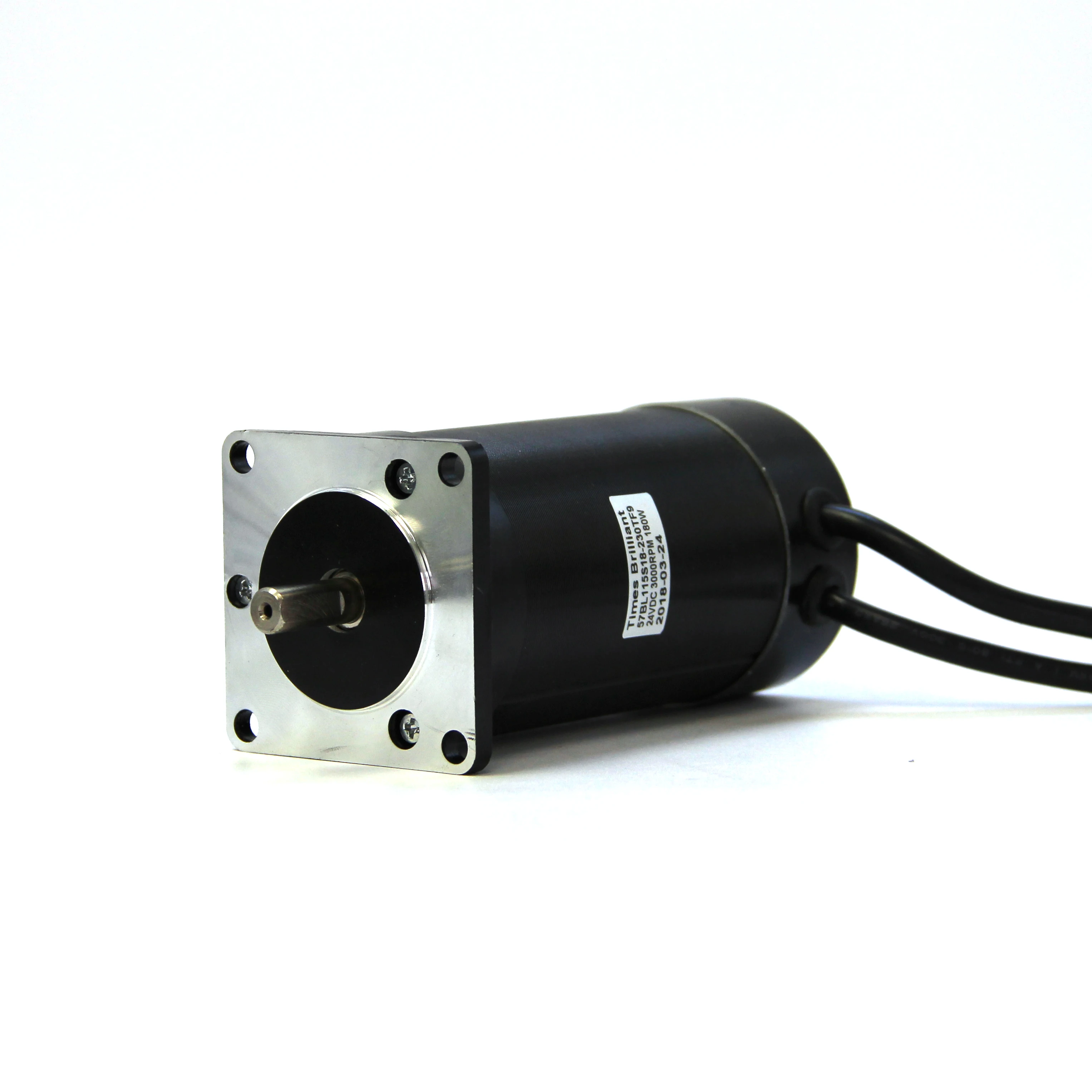 Imagem -03 - Brushless Motor de 180w Brushless dc Motor de 3000rpm 57 mm Comprimento do Corpo 95 mm 24v dc