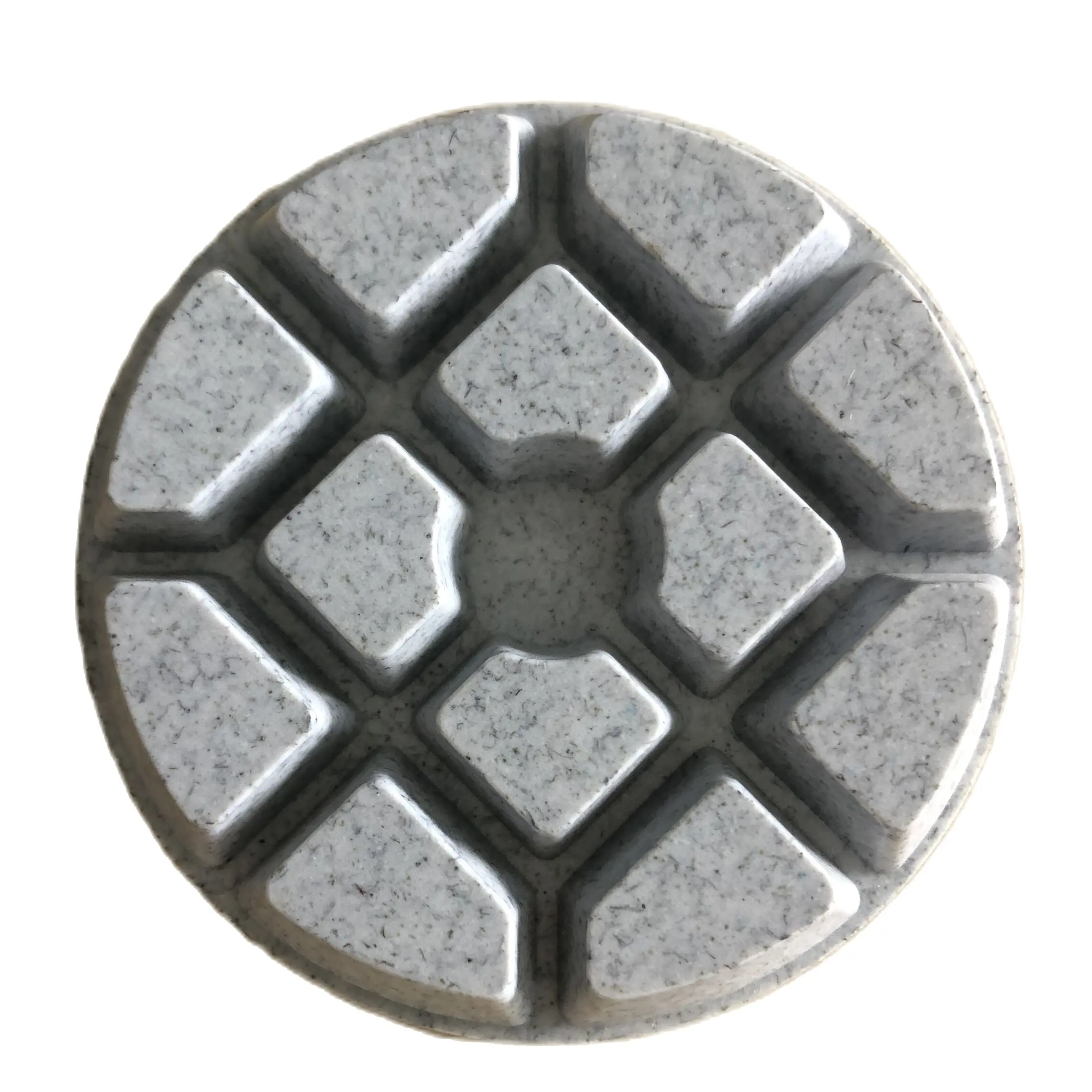 3 Inch 80MM Diamond Thicker Resin Bond Floor Polishing Pad For Floor Grinding Renewing Processing