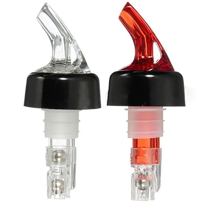 Portable 1.5oz/2oz Quick Shot Spirit Measure Pourer Drinks Wine Cocktail Dispenser Home Party Bar Oil Bottle Decanter Bar Tools