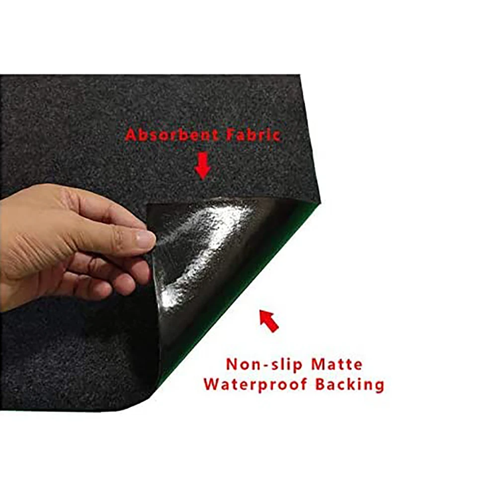 New Garage Floor Oil Mat Welding Box Liner Maintenance Mat Absorbent Reusable Washable Waterproof Protect Garage Floor Floor