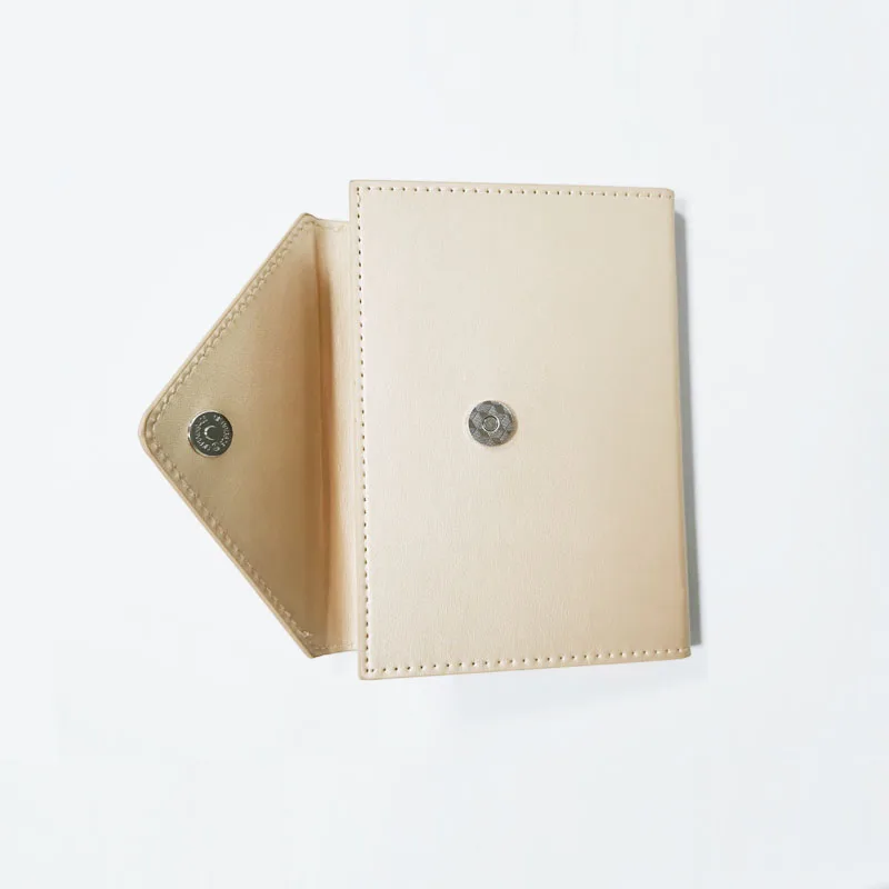 Tarjeta de felicitación de Video con pantalla LCD de 4,3 pulgadas, folleto de Material de cuero PU de alta tecnología