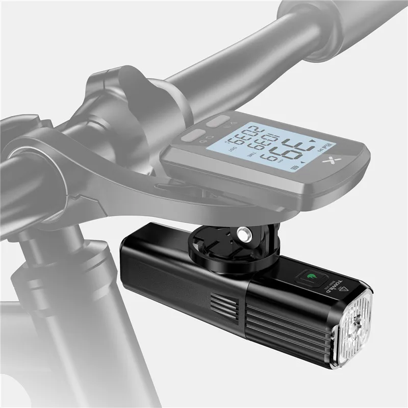 BR800 Highway Mountain Bike headlight flashlight USB charging Garmin code meter rack lifting GoPro transfer