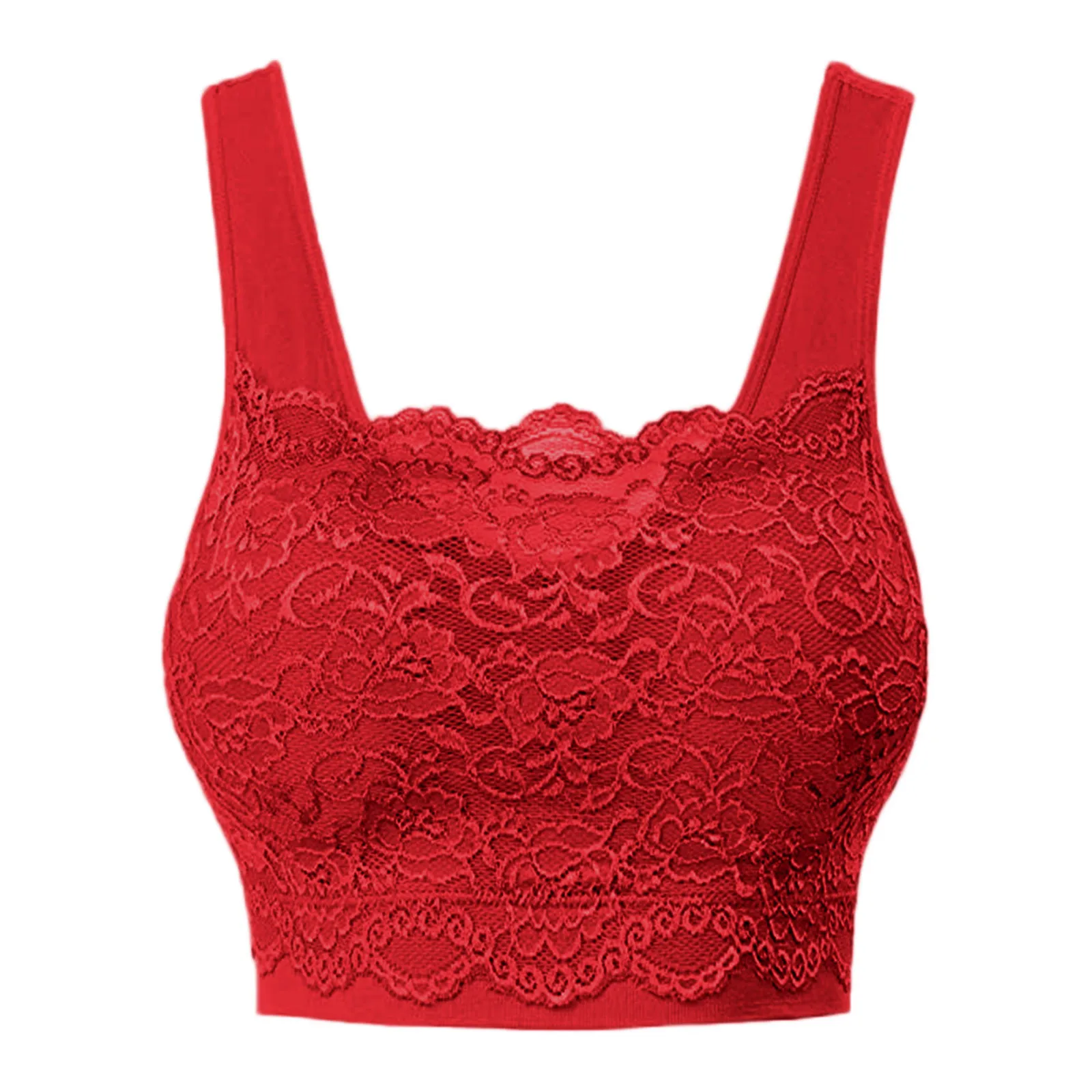 Women Lace Bra Floral Seamless Lace Bra Top With Front Slim Sexy Bra Cover Sports Corset Bra Comfortable Temptation Underwear