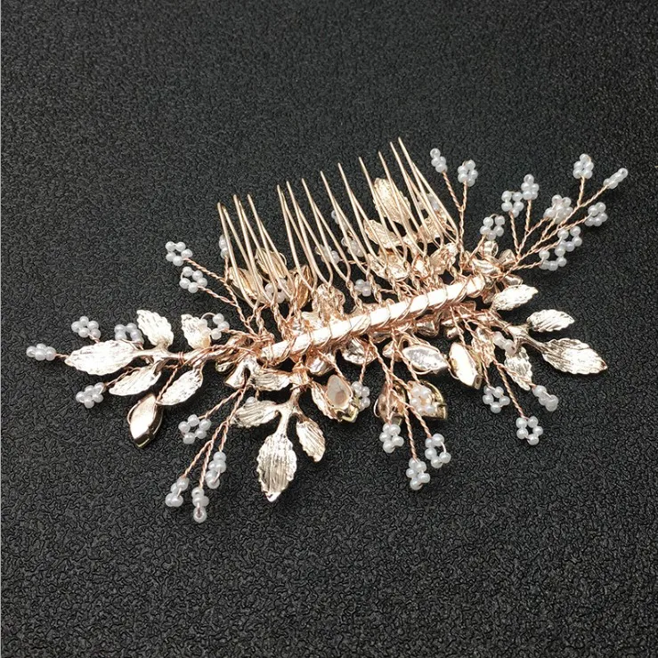 Peigne à cheveux en strass, accessoires pour femmes, bijoux de tête, accessoires pour cheveux de mariage, peigne de mariée, bandeau