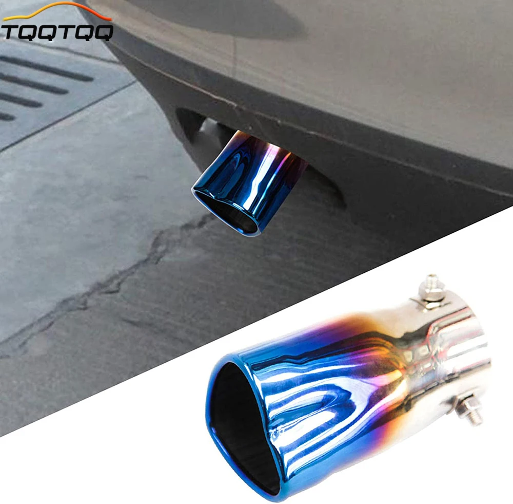 

Heart Shaped Exhaust Tip,63mm Inlet Exhaust Tip,304 Stainless Steel Muffler,Car Single Exhaust Tip,Exhaust Tail Pipe End