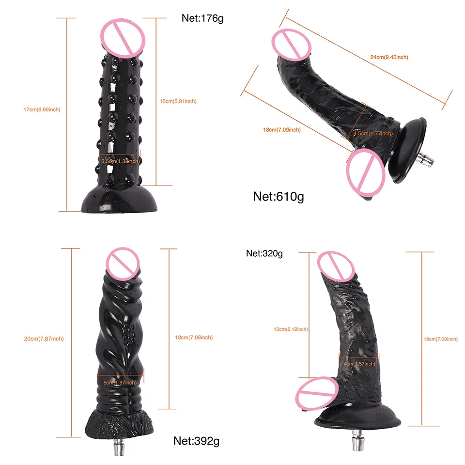 

ROUGH BEAST Silicone Big Black Dildo for Sex Machine Vac-U-Lock Attachements Realistic Penis Women Vagina Stimulator Sex Toys