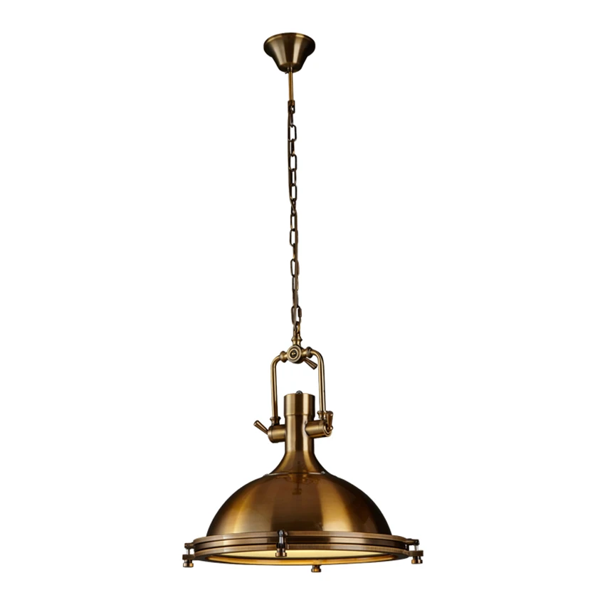 loft electroplating metal pendant lights retro dining room bar lamps industrial wind iron living room hanging lights fixtures