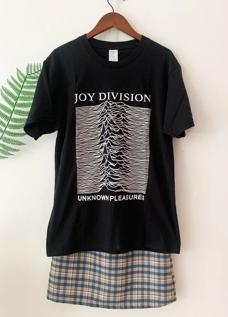 Joy Devision T Shirts Colorful Printed T-Shirt Unisex Summer Tops Street Wear Soft Cotton Letter Printed Tops