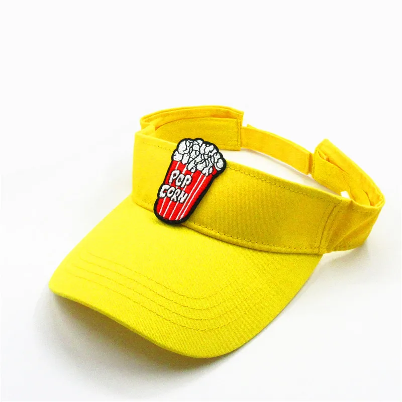 LDSLYJR Letter Popcorn Embroidery Visors Baseball Cap Adjustable Snapback Cap for Men and Women 108 - view 5