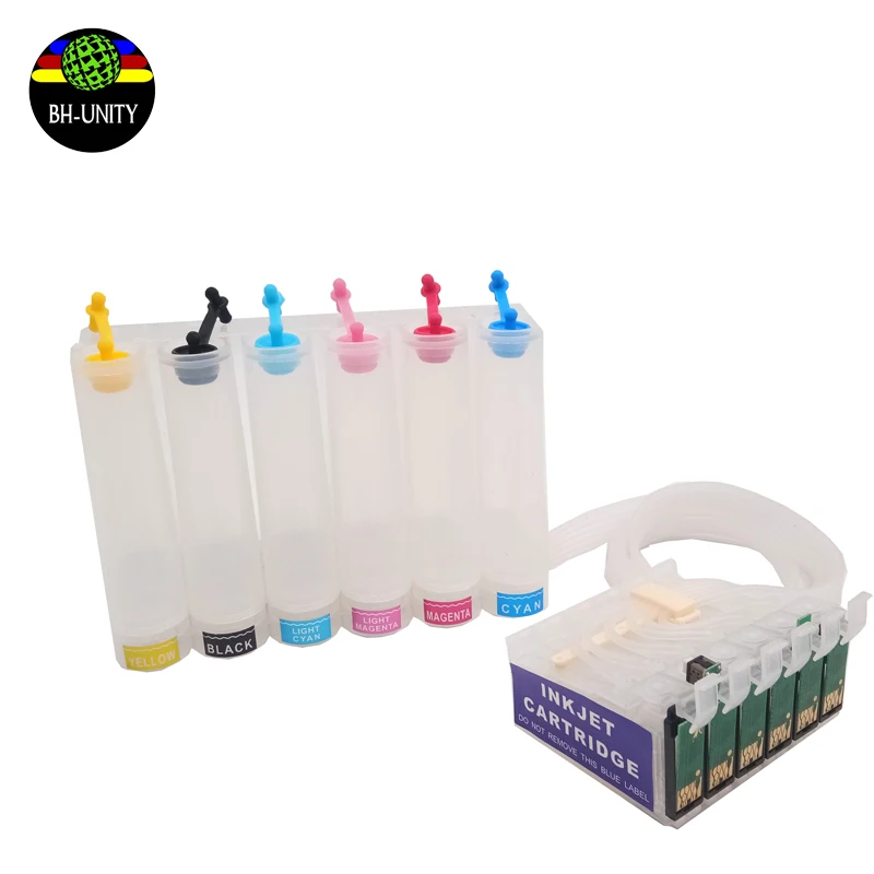 

R1390 СНПЧ (система непрерывной подачи чернил) — комплект пустых картриджей для принтера Epson R1390