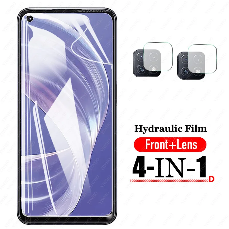 Schutz Hydrogel für Oppo A73 5g Screen Protector EINE 73 2020 Kamera Len Glas auf Oppoa73 5g 6.5 "telefon Safty Gepanzerte Film