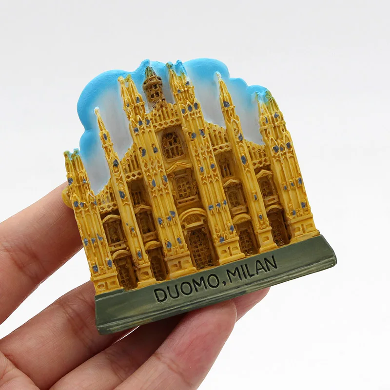 3D fridge magnets Dubai sailing Hotel souvenir magnetic refrigerator paste home decoration Dubai architecture Collection Gifts