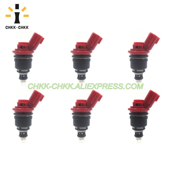 CHKK-CHKK 16600-96E01 Fuel Injector for NISSAN Maxima 1991~1999 6 Cyl 3.0L VE30DE VQ30DE Nozzle