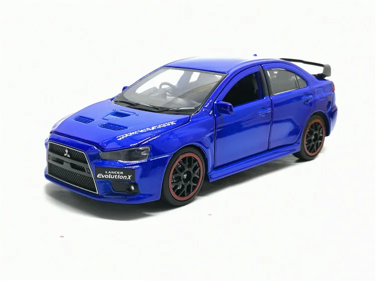 1/32 Lancer EVO X 10 BBS RHD Diecast Model CAR Toys For Kids Boy Girl Gifts